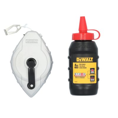 DWTDWHT47255L image(0) - DEWALT Cast Aluminum Reel With Red Chalk