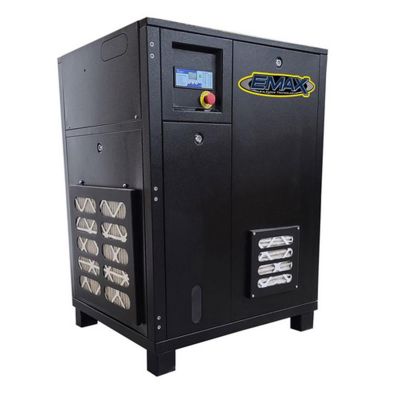 EMXERI0250003 image(0) - Emax Compressor 25HP 3PH Industrial Rotary Screw Compressor-Cabinet Only