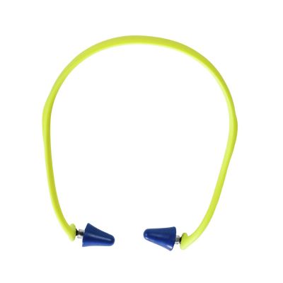 SRWS23430 image(0) - Sellstrom Earplugs - Banded - Tapered - NRR 27 - Hi-Viz Green - 1/bag