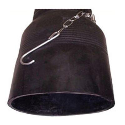 CRU17AF575 image(0) - Crushproof Tubing 3" x 8" OVAL TAILPIPE ADAPTER