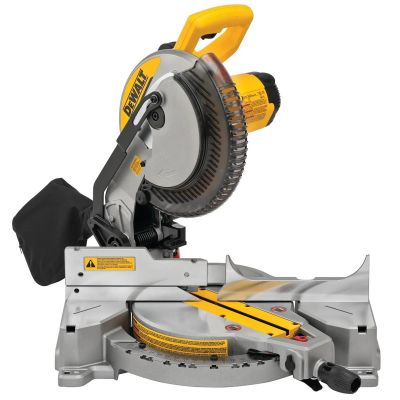 DWTDWS713 image(0) - DEWALT Miter Saw, Single Bevel, Compound, 10-Inch, 15-Amp
