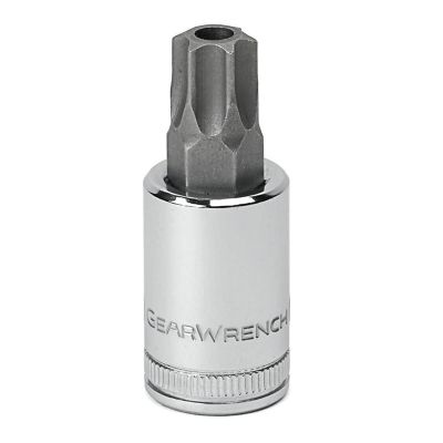 KDT80178 image(0) - GearWrench 1/4 Inch Drive Tamper-Proof Torx Bit Socket T7