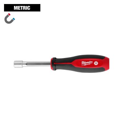 MLW48-22-2566 image(0) - Milwaukee Tool 10mm HollowCore Magnetic Nut Driver