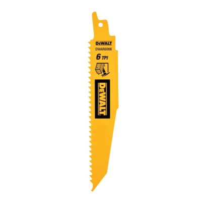 DWTDWAR6066 image(0) - DEWALT DEMOLITION BIMETAL RECIPROCATING SAW BLADES