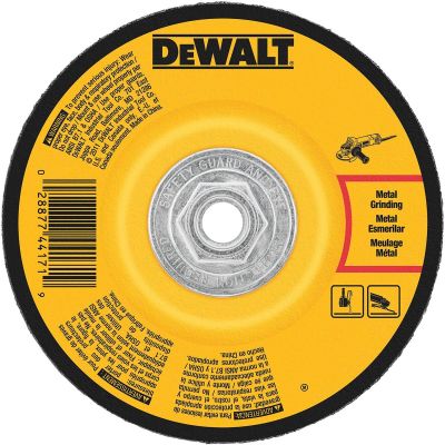 DWTDW4626 image(0) - DEWALT 6-Inch By 1/4-Inch By 5/8-Inch-11 High Performance Metal Grinding Wheel