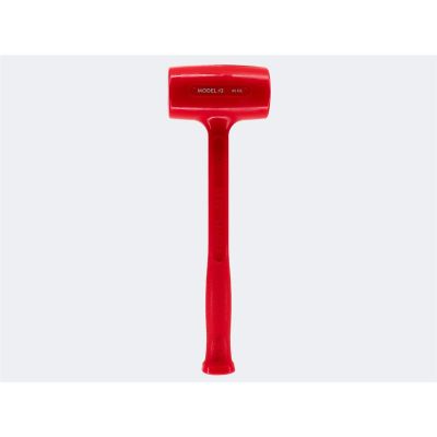 TRU3 image(0) - Trusty Cook Inc. 45 oz Soft Face Dead Blow Hammer &hyphen; Model 3 - Red