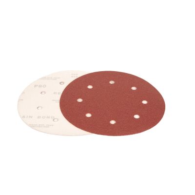 DYB91458 image(0) - Dynabrade DynaCut Aluminum Oxide Coated 8 Inch 80 Grit Hook-Face Vacuum Random Orbital Sander Disc
