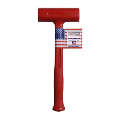 TRUS3 image(0) - Trusty Cook Inc. 26 oz Soft Face Slimline Dead Blow Hammer - Model S3 - Red