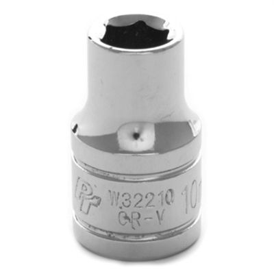 WLMW32210 image(0) - Wilmar Corp. / Performance Tool 1/2" Drive 10mm 6pt Socket