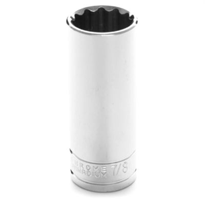 WLMW32628 image(0) - Wilmar Corp. / Performance Tool 1/2" Drive 7/8" 12pt Deep Socket