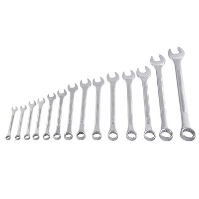 SUN9714A image(0) - SUNEX 14 Piece SAE Raised Panel Combination Wrench Set
