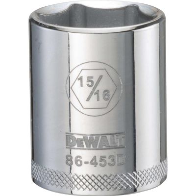 DWTDWMT86453OSP image(0) - DEWALT 001Pc 12Dr Socket-06Pt-15/16