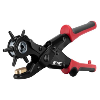 WLMW7554 image(0) - Wilmar Corp. / Performance Tool Revolving Leather Hole Punch Pliers
