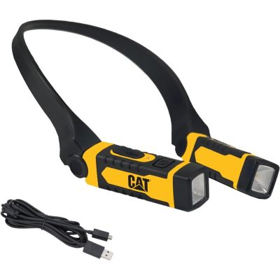 EZRCT7105 image(0) - E-Z Red CAT Rechargeable 300 Lumen Dimmable Neck Light - Yellow