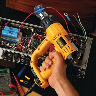DWTD26960K image(0) - DeWalt Heat Gun Kit with LCD Display