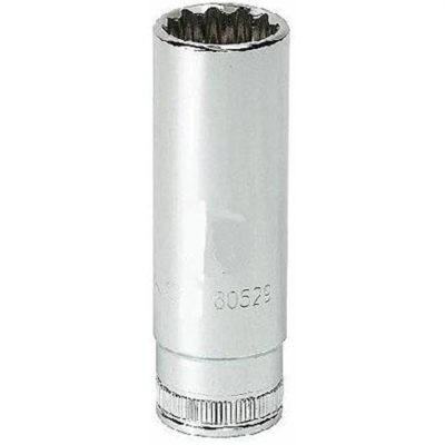 KDT80522 image(0) - GearWrench 3/8 Inch Drive 12 Point Deep Metric Socket 8mm