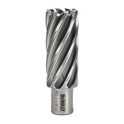 DWTDWAC02017 image(0) - DEWALT 1-1/16" X 2" Hss Annular Cutter 3/4" Weldon