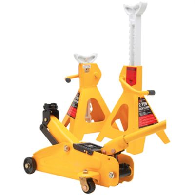WLMW1605 image(0) - Wilmar Corp. / Performance Tool 2 Ton Trolley Jack & Stand