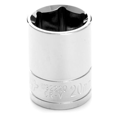 WLMW32220 image(0) - Wilmar Corp. / Performance Tool 1/2" Drive 20mm 6pt Socket