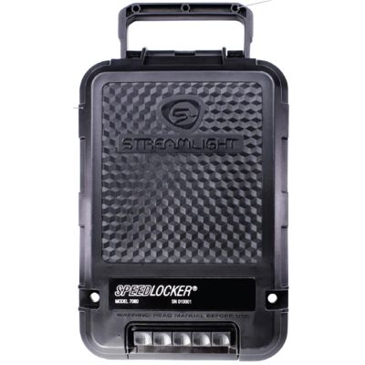 STL59000 image(0) - Streamlight SpeedLocker - Includes Padlock, Allen Key, and Security Cable - Black