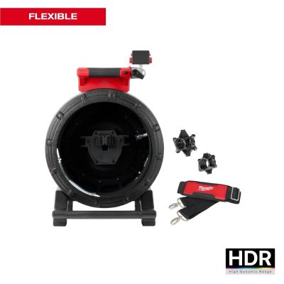 MLW3972-20 image(0) - Milwaukee Tool 100 Feet Flexible Modular Pipeline Inspection Reel