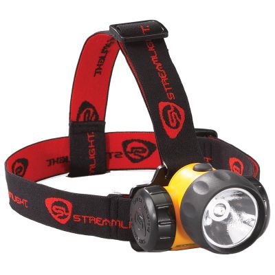 STL61200 image(0) - Streamlight 3AA HAZ-LO - Includes Alkaline Batteries, Rubber & Elastic Straps - Yellow