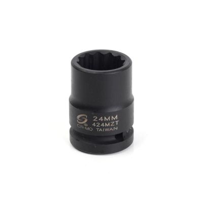 SUN424MZT image(0) - SUNEX 3/4 in. Drive 12-Point 24 mm Thin Wal