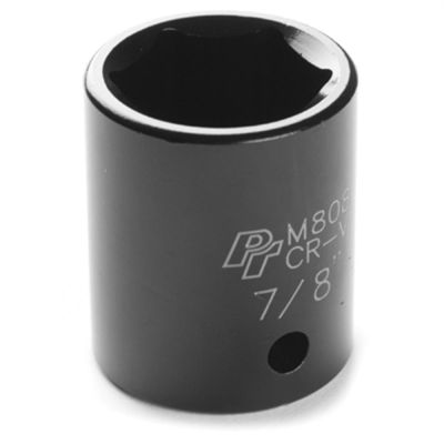 WLMM808 image(0) - Wilmar Corp. / Performance Tool 1/2" Drive 7/8" 6pt Impact Socket