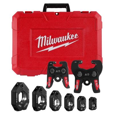 MLW49-16-2692X image(0) - Milwaukee Tool 1/2 Inch - 2 Inch CTS-V Pivoting Press Ring Kit for M18 FORCE LOGIC Press Tools