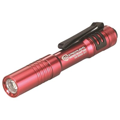 STL66602 image(0) - Streamlight MicroStream USB - Includes Lanyard - Clam - Red