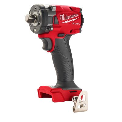MLW2855P-20 image(0) - Milwaukee Tool M18 FUEL 1/2 " Compact Impact Wrench w/ Pin Detent