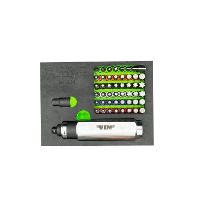 VIMIMP600K image(0) - VIM Tools Imp600 Master Kit - Includes All THe Bits