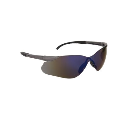 SRW50029 image(0) - Jackson Safety Safety Glasses - SGf Series - Blue Mirror Lens - Gunmetal Lens - Hardcoat Anti-Scratch - Outdoor