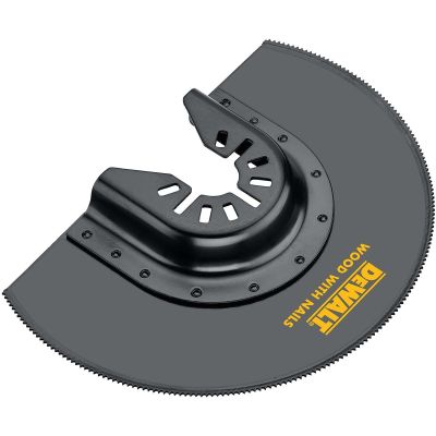 DWTDWA4212 image(0) - DEWALT 1-1/4 In Titanium Oscillating Tool Blade For Flush Cutting (1 Pack)