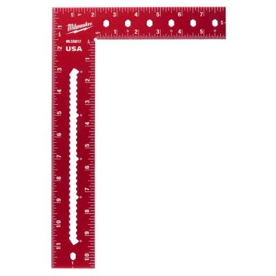 MLWMLSQ812 image(0) - Milwaukee Tool 8 Inch x 12 Inch Framing Square