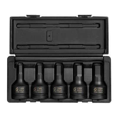 SUN4507 image(0) - SUNEX 3/4" DR. METRIC HEX SET XXX