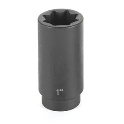 GRE2516SD image(0) - Grey Pneumatic 1/2" Drive x 1/2" Deep - 8 Point Socket