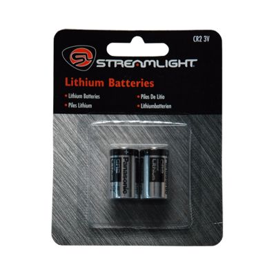 STL69223 image(0) - Streamlight CR2 Lithium Batteries - 2pk - Silver