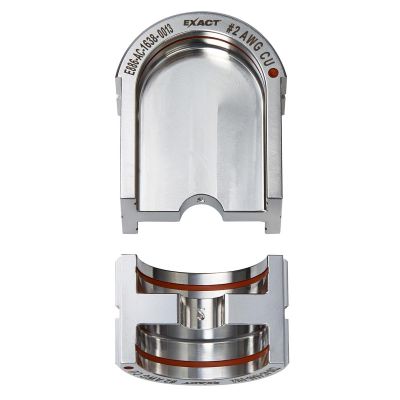 MLW49-12-U002C image(0) - Milwaukee Tool EXACT #2 Copper 12T U-Style Die