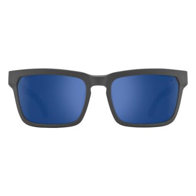 SPO6700000000144 image(0) - SPY Optic Helm Tech Matte Dark Gray - Happy Gray Green Polar Dark Blue Mirror Sunglasses