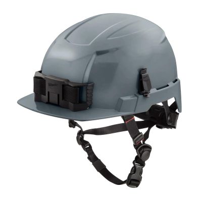MLW48-73-1337 image(0) - Milwaukee Tool BOLT Gray Front Brim Helmet with BOLT - Class E