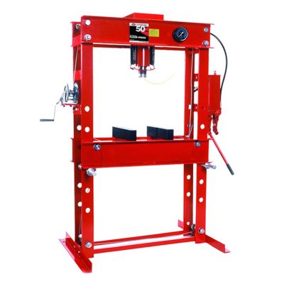 INT837 image(0) - American Forge & Foundry Shop Press - 50 Ton Capacity - Air/Manual 2 Speed Pump w/ Hydraulic Ram