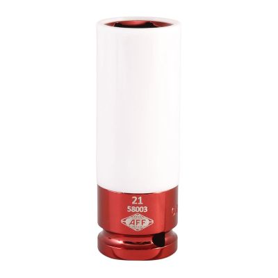 INT58003 image(0) - American Forge & Foundry American Forge & Foundry AFF - Mag Wheel Protective Deep Impact Socket - 1/2" Drive - 21mm