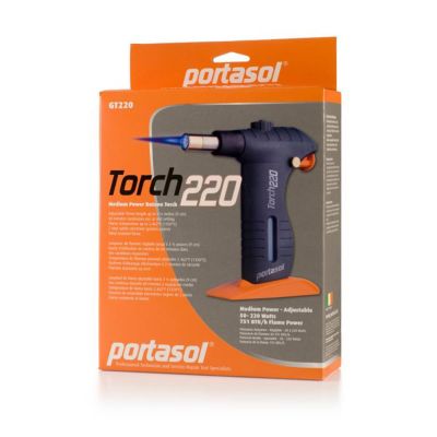 PTLGT220B image(0) - Portasol Blue Med Pwr Butane Torch 50-220 Wa