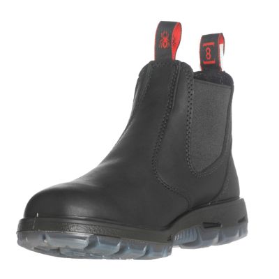 RDBUBBK7 image(0) - Redback Boots USA Black Slip-On  Leather Boot, 7
