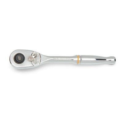 KDT81014T image(0) - GearWrench 1/4 Inch Drive 90-Tooth Quick Release Teardrop Ratchet