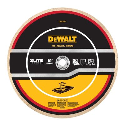 DWTDW47057 image(0) - DEWALT XP7 10" Tile Diamond Blades