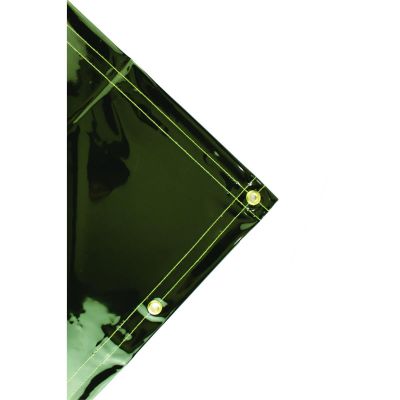 SRW37700 image(0) - Jackson Safety Transparent Welding Curtain - 6' x 4' - Weight (per sq. yd.) 13 oz - Thickness 0.014" - Green - Amp Usage Medium/High