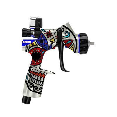 DEV905760 image(0) - DeVilbiss DV1 Clearcoat Calavera C1+ & C2+ Digi Gravity Gun Kit