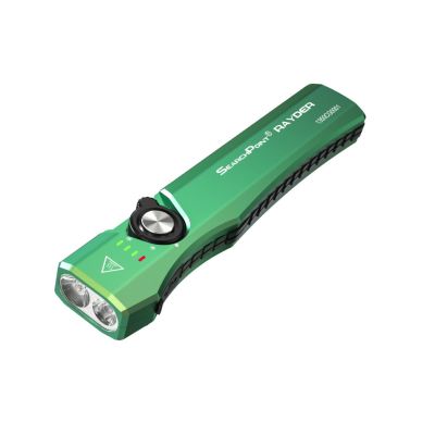 MXN04050 image(0) - Maxxeon SearchPoint RAYDER 800 Lumen Rechargeable Mini Handheld Flashlight - Green